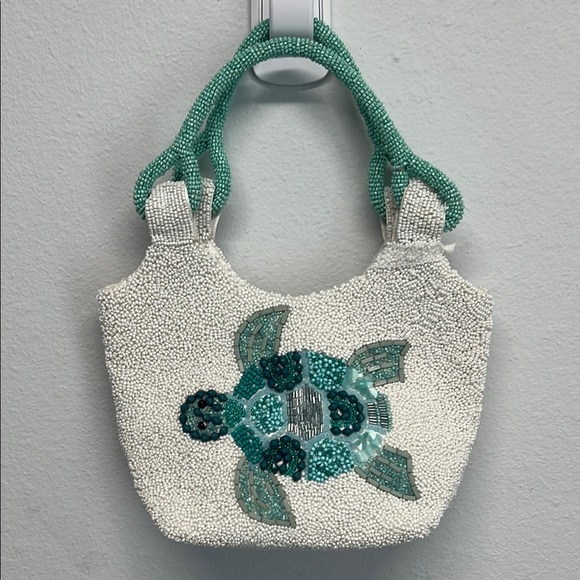 Made In India | Sea Turtle Beaded Bag 🐢 - Picture 1 of 13
